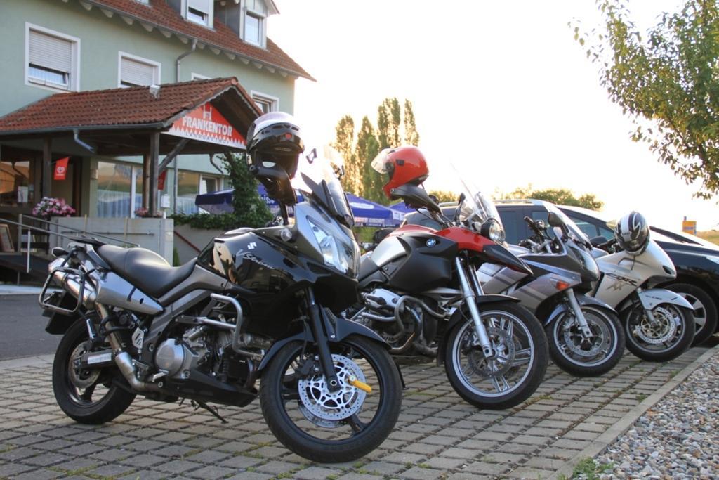 Landgasthof Frankentor Wasserlosen Exterior foto