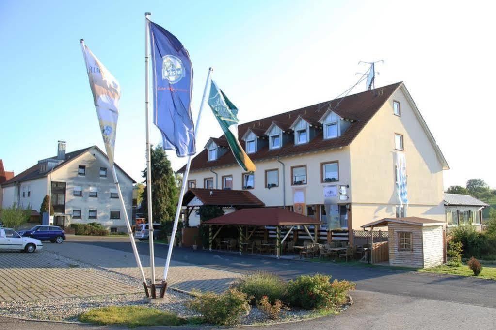 Landgasthof Frankentor Wasserlosen Exterior foto
